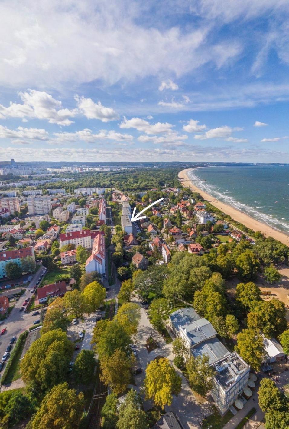 Апартаменты Brzezno Nr 5 Гданьск Экстерьер фото